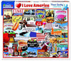 I Love America 1000 Piece Jigsaw Puzzle by White Mountain Puzzles